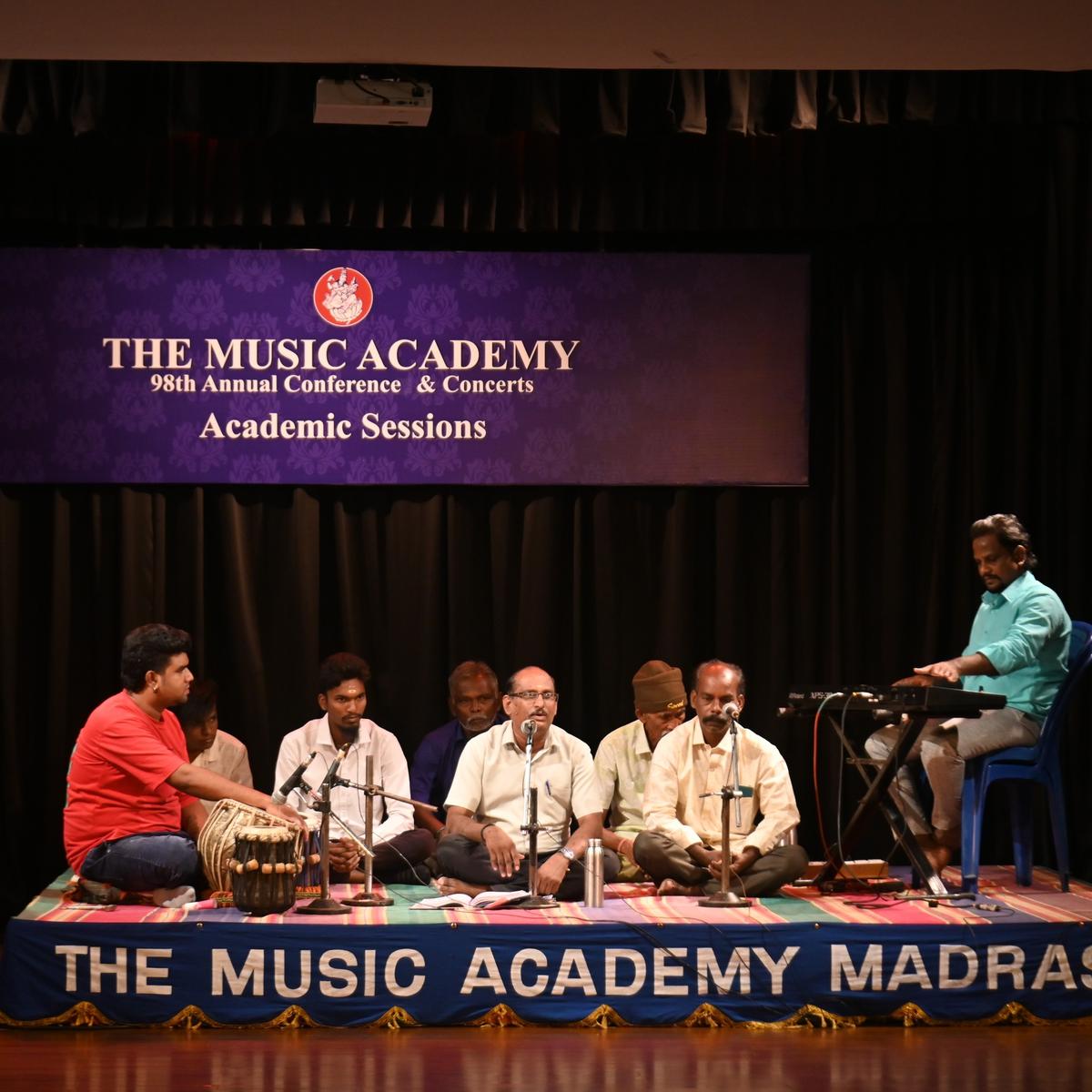 M. Elumalai and team at the session